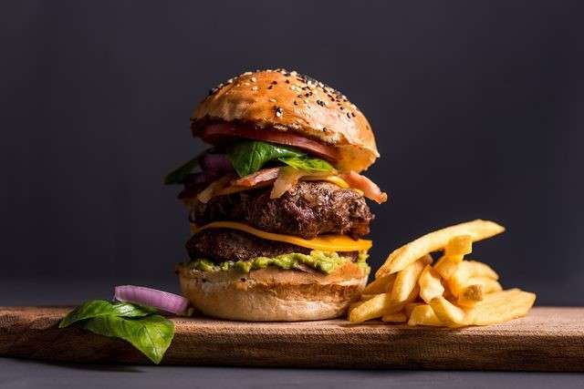 hm Hamburguesa con patatas